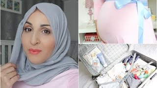 VLOG grossesse  8 ème mois  Valise maternité 🍼 [upl. by Askwith]