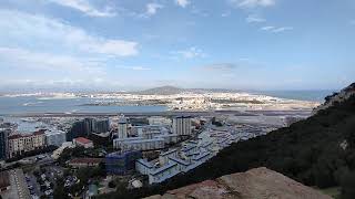 Takeoff from Gibraltar Airport GIB [upl. by Ahseirej]