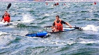 Surfski Downwind auf der Ostsee 6 Ostseecup Outrigger und Surfskirennen Surfski Technik Ostsee [upl. by Youngman]