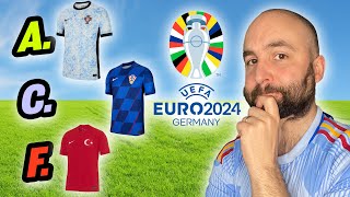 Rating the Euro 2024 Kits [upl. by Rimhsak]