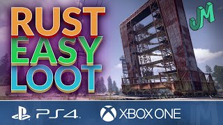 Easy Launch Site Loot 🛢 Rust Console 🎮 PS4 XBOX PS5 Xbox Series XS [upl. by Pratte]