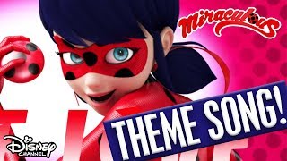 Miraculous  Theme Song with Lyrics  Official Disney Channel Africa [upl. by Jenkins367]