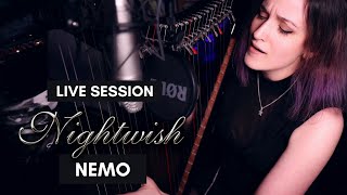 Nemo by Nightwish  Electric Harp amp Voice Cover  Elvann Live Session [upl. by Sculley621]