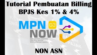 TUTORIAL PEMBUATAN BILLING BPJS KESEHATAN 1 dan 4 NON ASN PART4 [upl. by Uwton]