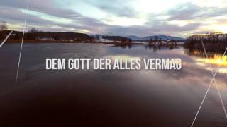 Jesus mächtig und stark  Gott liebt uns  Lyric Video [upl. by Lapointe]