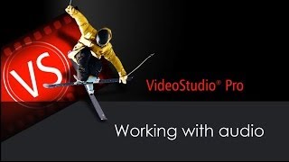 Corel VideoStudio Pro X7 Working with audio [upl. by Mahmoud]