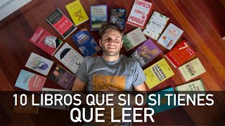 10 Libros que te CAMBIAN la VIDA Y en que ORDEN Leerlos 😉 [upl. by Ahsirkal]