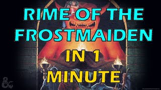 DampD Books in 1 Minute Rime of the Frostmaiden [upl. by Ynots]