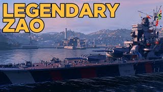 Legendary Zao  World of Warships [upl. by Nesyrb]