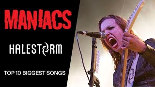 Halestorm Top 10 Biggest Songs [upl. by Akissej]