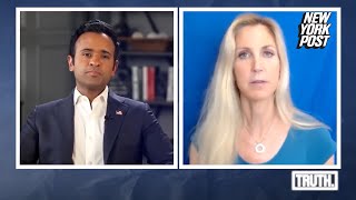 Ann Coulter says she didn’t vote for Vivek Ramaswamy ‘because you’re an Indian’ [upl. by Asirak]