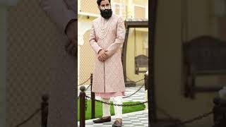 Gulabi Sherwani  Wedding Collection  Maheshwari Lifestyle [upl. by Annairb]