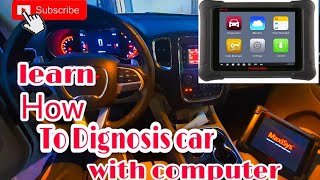 How to diagnosis car 🚗 with computer For learners [upl. by Him]