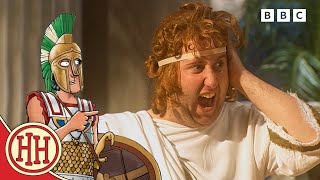 Historical Wife Swap Groovy Greeks  Horrible Histories [upl. by Ariamo]