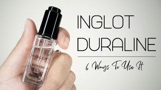 6 Ways to use Inglot Duraline  Rajshree Sharma [upl. by Lewiss400]