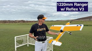 FMS Team Pilot Michael Wargo flies the 1220mm Ranger with Reflex V3 [upl. by Ivie]