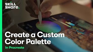 Creating a Custom Color Palette in Procreate [upl. by Enelrahc]