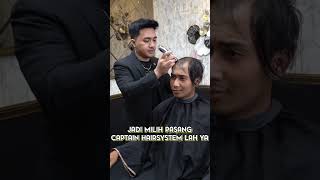 PASANG RAMBUT DEMI DIPERNIHAKAN LANGSUNG BERUBAH TOTAL GUYS [upl. by Airekahs]