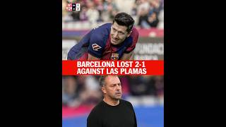 Barcelona Shocking Loss against Las Palmas realmedrid barcelona laliga [upl. by Melinde]