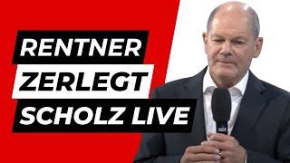 BürgerDialog Scholz wird von ganzen Publikum ausgelacht [upl. by Shuping]