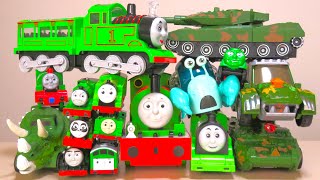 Thomas amp Friends Tokyo maintenance factory for green toys RiChannel [upl. by Eanal604]