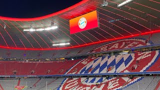 Champions League Entrance  Anthem FC Bayern München vs FC Salzburg [upl. by Hgielrebmik]