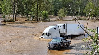 Helene Flooding and Storm Damage in Haywood County Western North Carolina [upl. by Anividul]