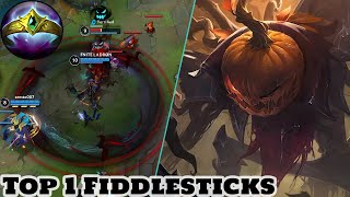 Wild Rift Fiddlesticks  Top 1 Fiddlesticks Gameplay Rank Grandmaster [upl. by Cormack32]