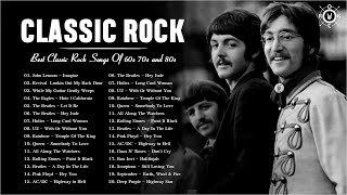 Classic Rock Playlist 60s 70s and 80s  Rock Mixture Of The Old Years 🎸🎸 [upl. by Lliw718]