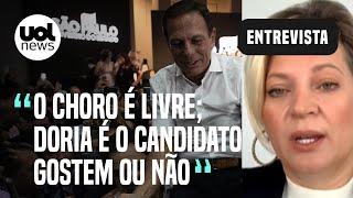 Doria é o précandidato gostem ou não PSDB tem grupo contaminado por Aécio diz Joice Hasselmann [upl. by Hatcher]