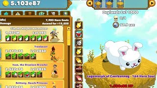 Clicker Heroes EN  Zone 1000  Overview of the Gameplay Ep11 Clicker Games [upl. by Aicilaanna]