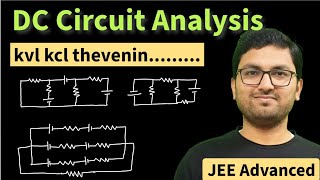 dc circuit analysis  how to solve complex circuits  current electricity [upl. by Melvyn]