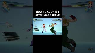 HOW TO COUNTER AFTERIMAGE STRIKE sparkingzero dragonball [upl. by Ahsiuqet]