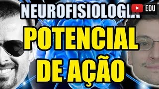 Potencial de Ação despolarização e de Membrana  NeurofisiologiaBiologia Celular  VideoAula 130 [upl. by Bryna]