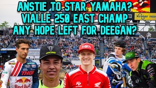 Max Anstie Going To Star Yamaha  Vialle 250 East Champion  Deegan Focused On Outdoors [upl. by Stuppy]