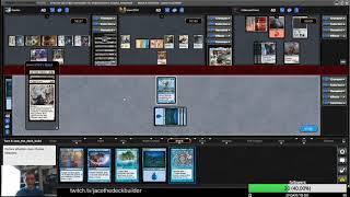 Orvar monoblue ramp EDHCommander game play [upl. by Alekahs]