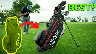 TITLEIST PLAYERS 14 STAND BAG REVIEW  BEST GOLF STAND BAGS 2023  ARE STAND BAGS WORTH IT [upl. by Zulema]