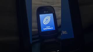 LG 440G Tracfone  Startup and shutdown [upl. by Nicks]