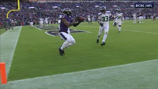 OBJ FIRST RAVENS TOUCHDOWN [upl. by Annai]