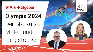 Olympia 2024  Der BR Kurz Mittel und Langstrecke  Betriebsrat Video [upl. by Assetak]