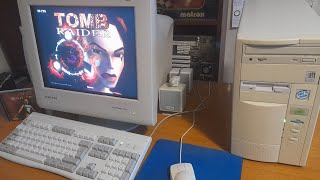 3dfx Voodoo Rush  Test con Tomb Raider 1 [upl. by Lraed81]