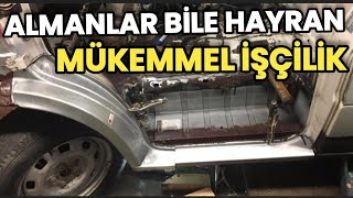 Kaporta İşçiliği Mükemmel Body repair Vw T4 [upl. by Notlef]