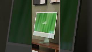 Apple iMac M4 ASMR Unboxing 💚 [upl. by Yeloc268]