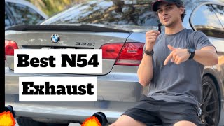 Best sounding 335i exhaust E92 335i N54 [upl. by Valiant850]