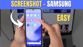 How to take a screenshot on Samsung Phones Easy Method [upl. by Burnight]