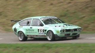 Hillclimb Bergrennen Reitnau  great Alfa Romeo GTV Opel Kadett GTE BMW E30 Porsche 935 Turbo FV22 [upl. by Dicks917]