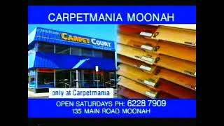 Carpet Mania Moonah Advert 2006 WIN Hobart [upl. by Eelitan]