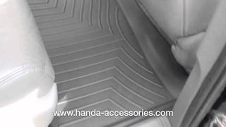 Honda Odyssey WeatherTech Floor Liners Installation [upl. by Otanod774]