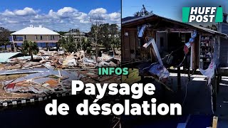 Après l’ouragan Hélène les images de la dévastation laissée par la catastrophe [upl. by Pfeifer662]