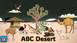 ABC Desert for Children  Kids [upl. by Oballa110]